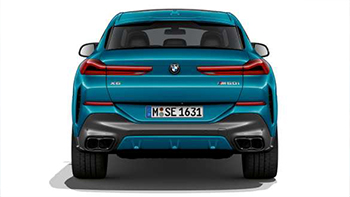 BMW X6 Heckdesign