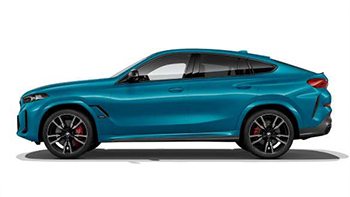 BMW X6 Seitendesign 