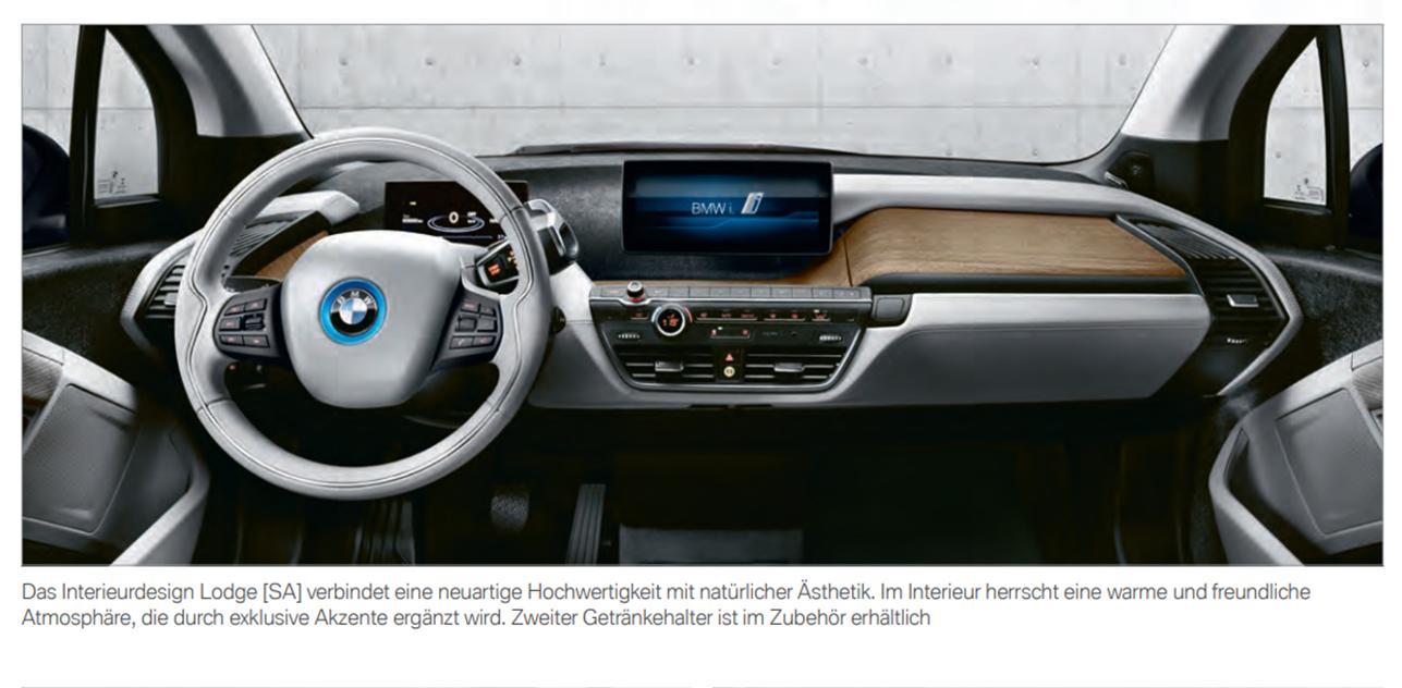 BMWi3-Ausstattung Lodge BMWi3-Ausstattung Lodge
