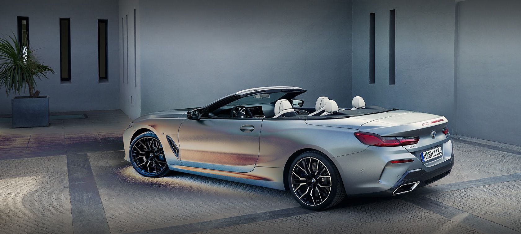 Das BMW 8er Cabriolet.