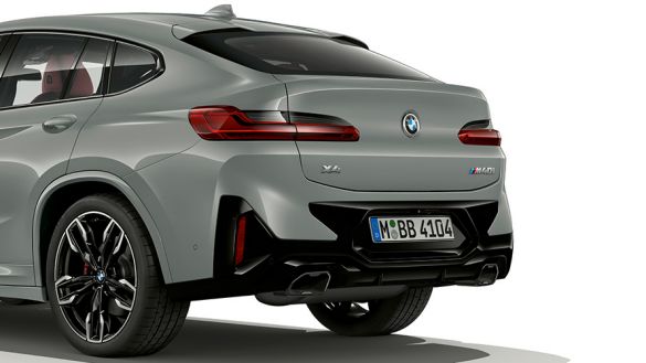 Heckdesign des BMW X4 Heckdesign des BMW X4