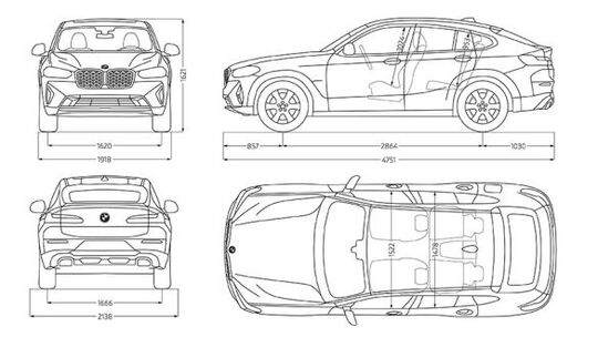 Technische Daten des BMW X4 Technische Daten des BMW X4