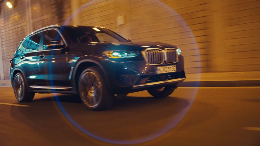 Fahrdynamik des BMW X3