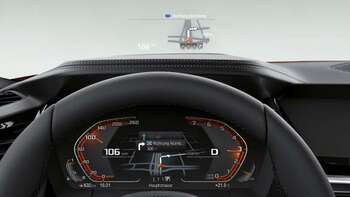 BMW Head-Up Display. BMW Head-Up Display.